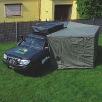 Markýzový stan pro HEX 270° 2,5m - strana řidiče - zelená